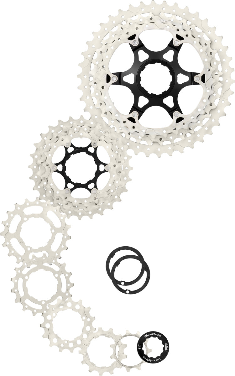 SunRace Unisex Adult CSMS8 11SPEED CASS 1140T
