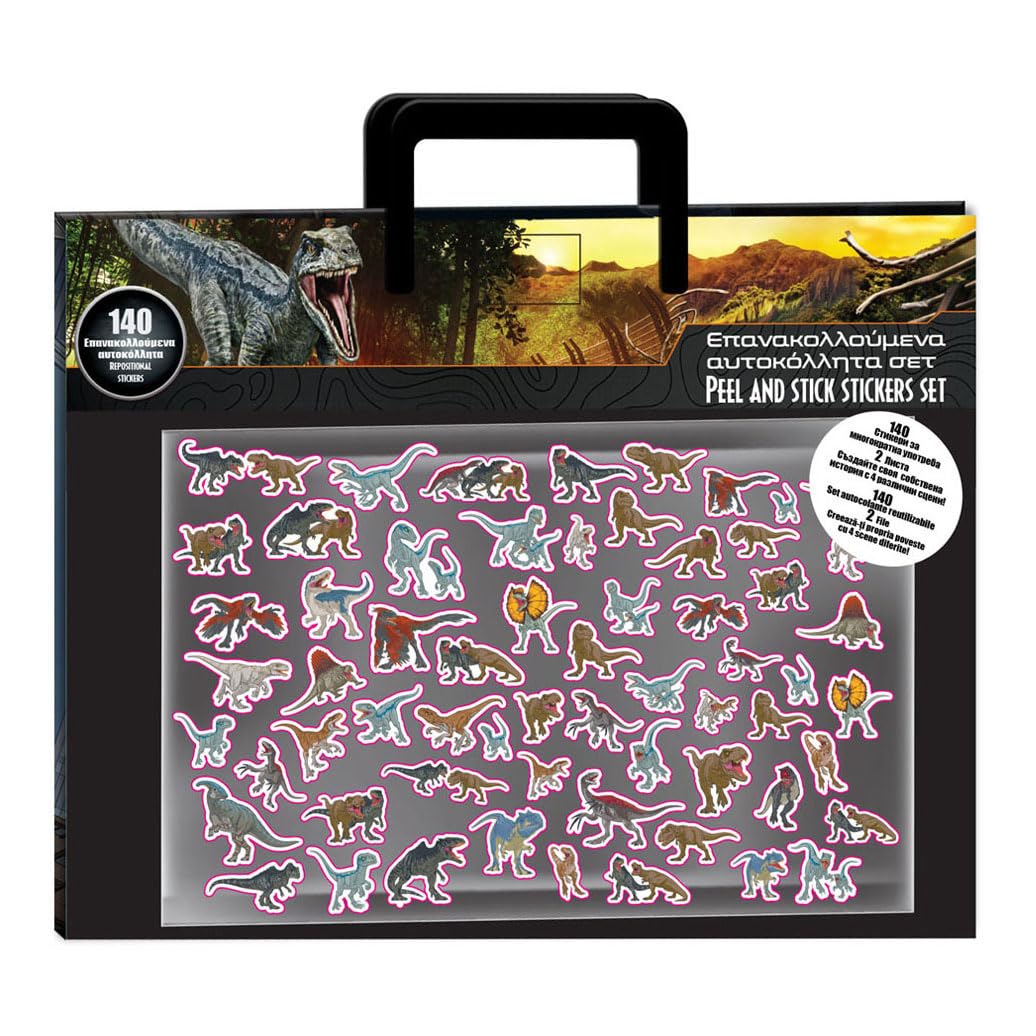 divers - Stickerset Jurassic World