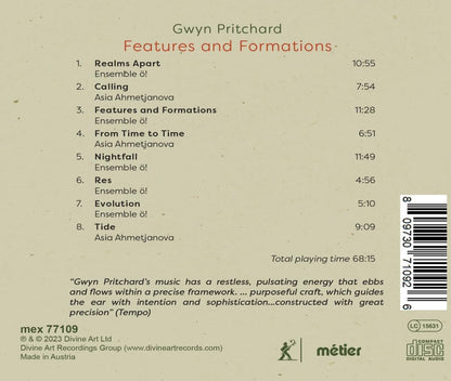 Gwyn Pritchard: Features and Formations