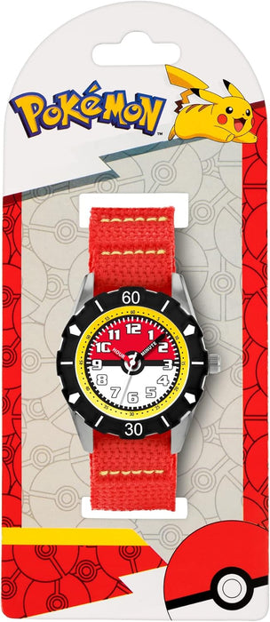 Pokemon Boy's Analog Quartz Watch with Silicone Strap POK3129