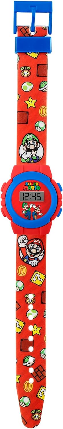 Nintendo Super Mario Red Digital Watch GSM4234