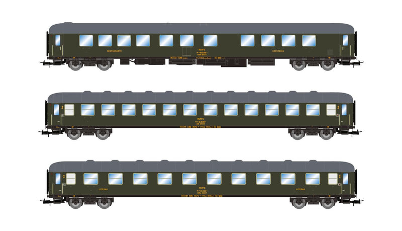 Electrotren HE4020 Hornby Hobbies Passenger Rolling Stock-Coaches, Various, 1:87 Scale HO Gauge