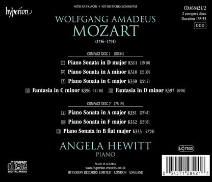 Mozart: Piano Sonatas K310-K311/K330-K333