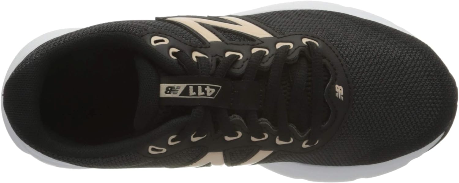 New Balance Women's 411 Road Running Shoe 4 UK Black Lb2