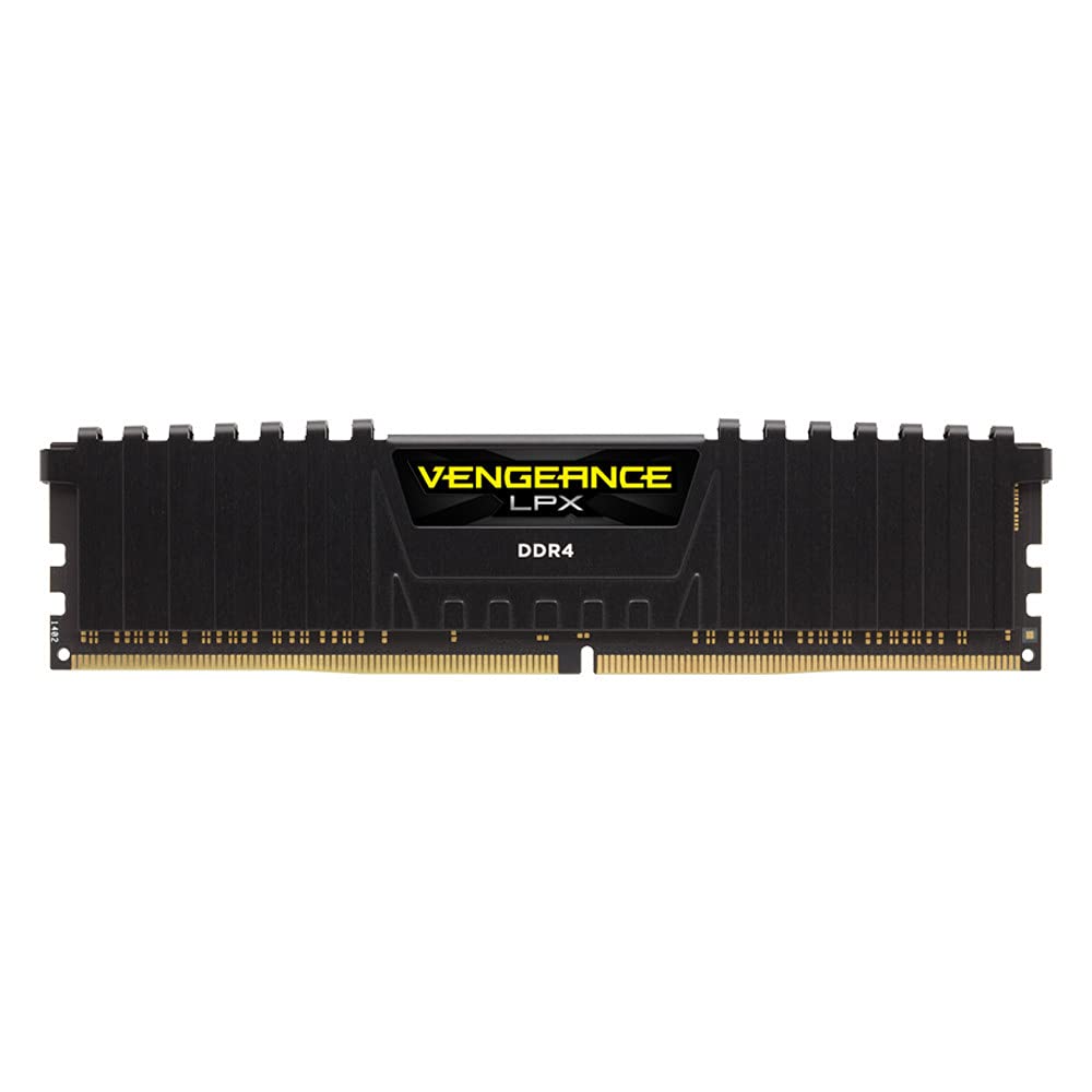Memory DDR4 16GB PC3200 VENGEANCE LPX BLACK CMK16GX4M1E3200C16 CORSAIR MEMORY CORSAIR DDR4 16GB 1X16GB PC 3200 VENGEANCE LPX BLACK CMK16GX4M1E3200C16 3200 MHz 1 x 16 GB Black