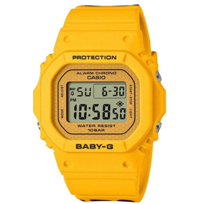 Casio Women's Digital Quartz Watch with Plastic Strap BGD-565SLC-9ER