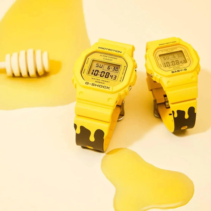 Casio Women's Digital Quartz Watch with Plastic Strap BGD-565SLC-9ER