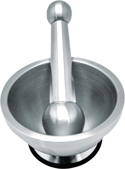 Nerthus FIH 020 Mortar & pestle. Includes a rubber base that prevents slipping