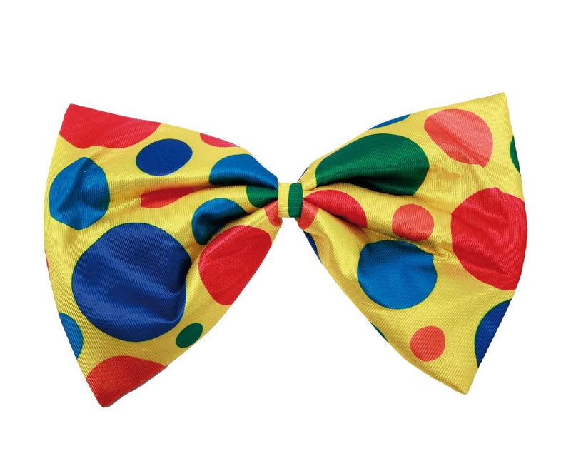 Viving Costumes 202463 Giant Clown Bow Tie, 27 cm, Multi Color, One Size