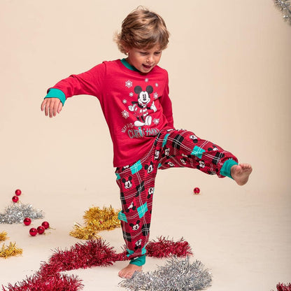 DISNEY - Mickey - Boy Jersey Long Pyjama - (12yo)