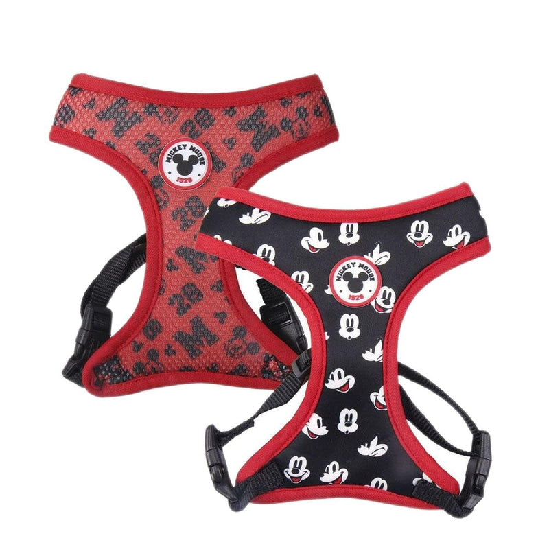 Dog Harness Mickey Mouse Black