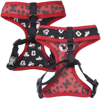 Dog Harness Mickey Mouse Black