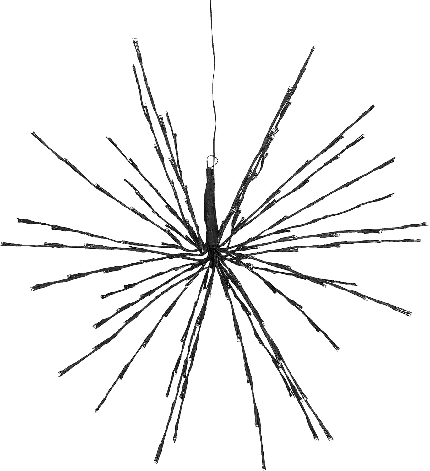 LUCA 1106599 Decorative Garland Fireworks Style Cool White, Multicoloured, Unique