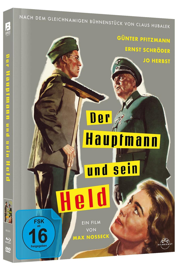Der Hauptmann und sein Held - Limited Mediabook (in HD neu abgetastet, 16-seitiges Booklet, Blu-ray+DVD, auf 500 Stück limitiert)