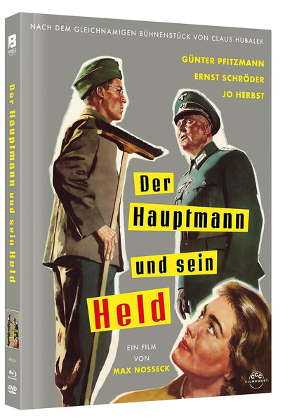 Der Hauptmann und sein Held - Limited Mediabook (in HD neu abgetastet, 16-seitiges Booklet, Blu-ray+DVD, auf 500 Stück limitiert)