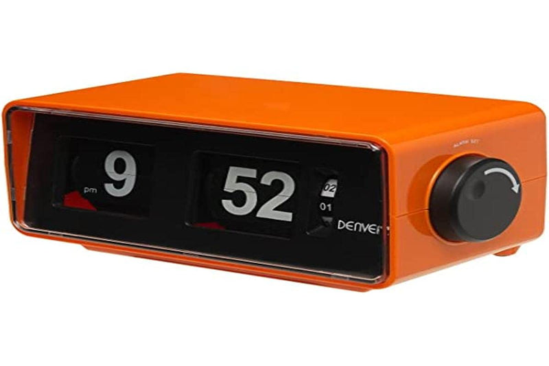Clock-Radio Denver Electronics Fm Naranja