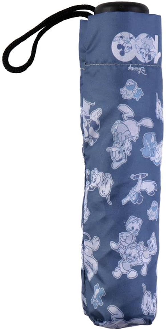 Foldable Umbrella Disney 100 Blue 53 Cm