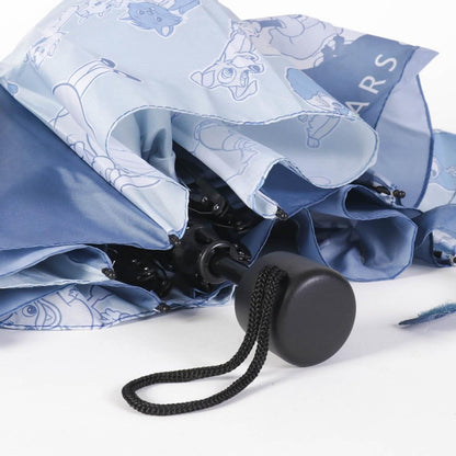 Foldable Umbrella Disney 100 Blue 53 Cm