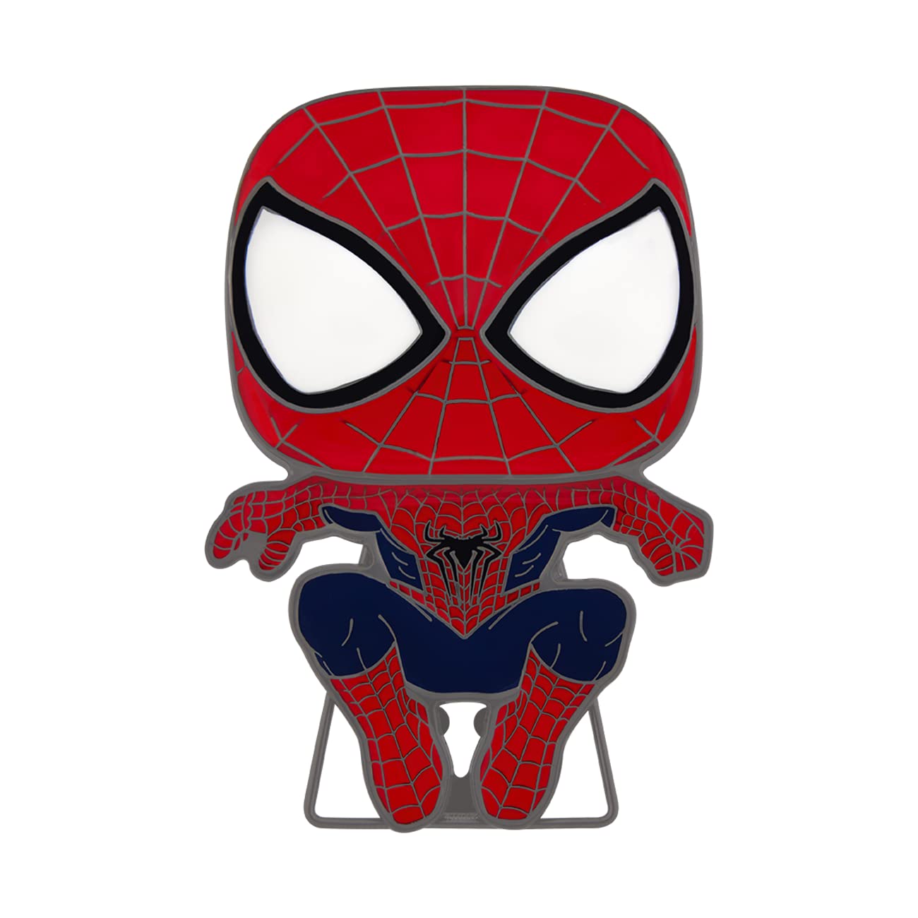 Loungefly POP! Large Enamel Pin MARVEL: SPIDERMAN ANDREW GARFIELD - Spider-Man - Spiderman No Way Home Enamel Pins - Cute Collectable Novelty Brooch - for Backpacks & Bags - Gift Idea
