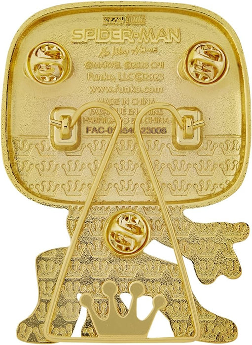 Loungefly POP! Large Enamel Pin MARVEL: SPIDERMAN TOM HOLLAND GROUP SKU - Spider-Man - Spiderman No Way Home Enamel Pins - Cute Collectable Novelty Brooch - for Backpacks & Bags - Gift Idea