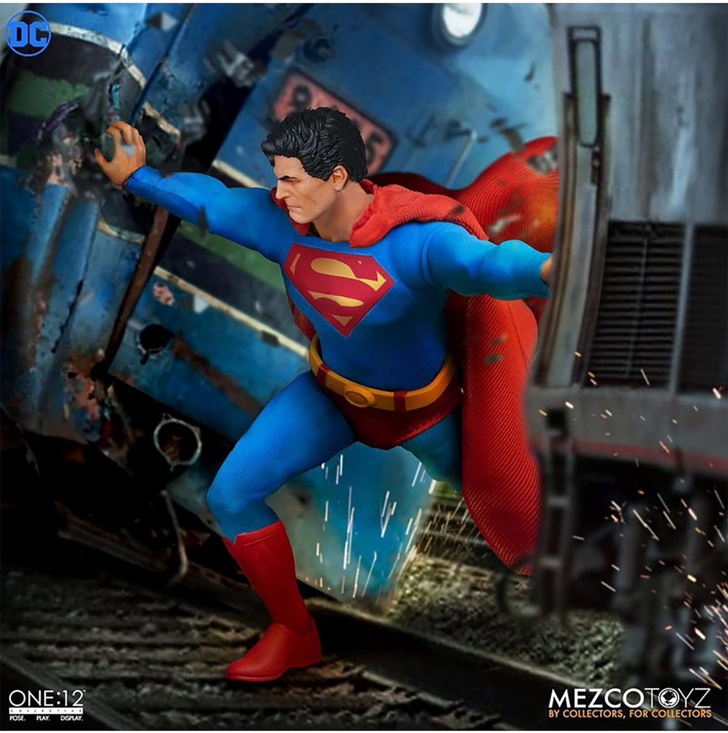 Mezco Superman One:12 DC Comics Man of Steel Detailed Plastic Action Figure Manufacturer