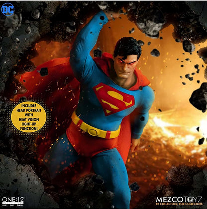 Mezco Superman One:12 DC Comics Man of Steel Detailed Plastic Action Figure Manufacturer