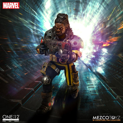 Mezco Toys Marvel figurine 1/12 Bishop 17 cm