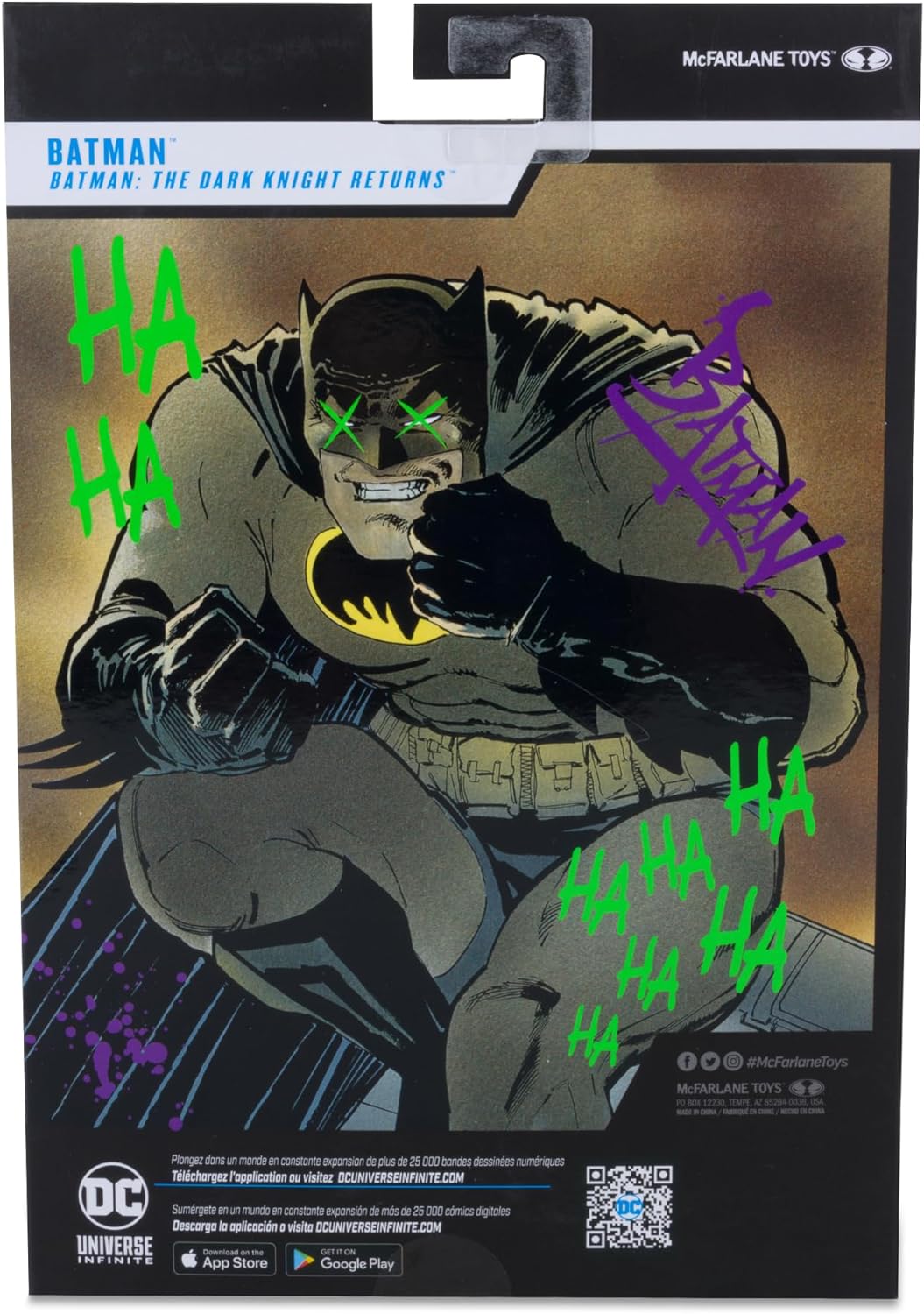 McFarlane Toys DC Multiverse Batman (Dark Knight Return)(Jokerized) (Gold Label) 18cm Figure