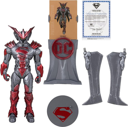 DC Multiverse Superman 7 Inch Action Figure Exclusive - Superman Unchained Armor Patina Edition Gold Label