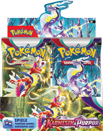 Pokémon Sammelkartenspiel Crimson & Purple Display Box Single