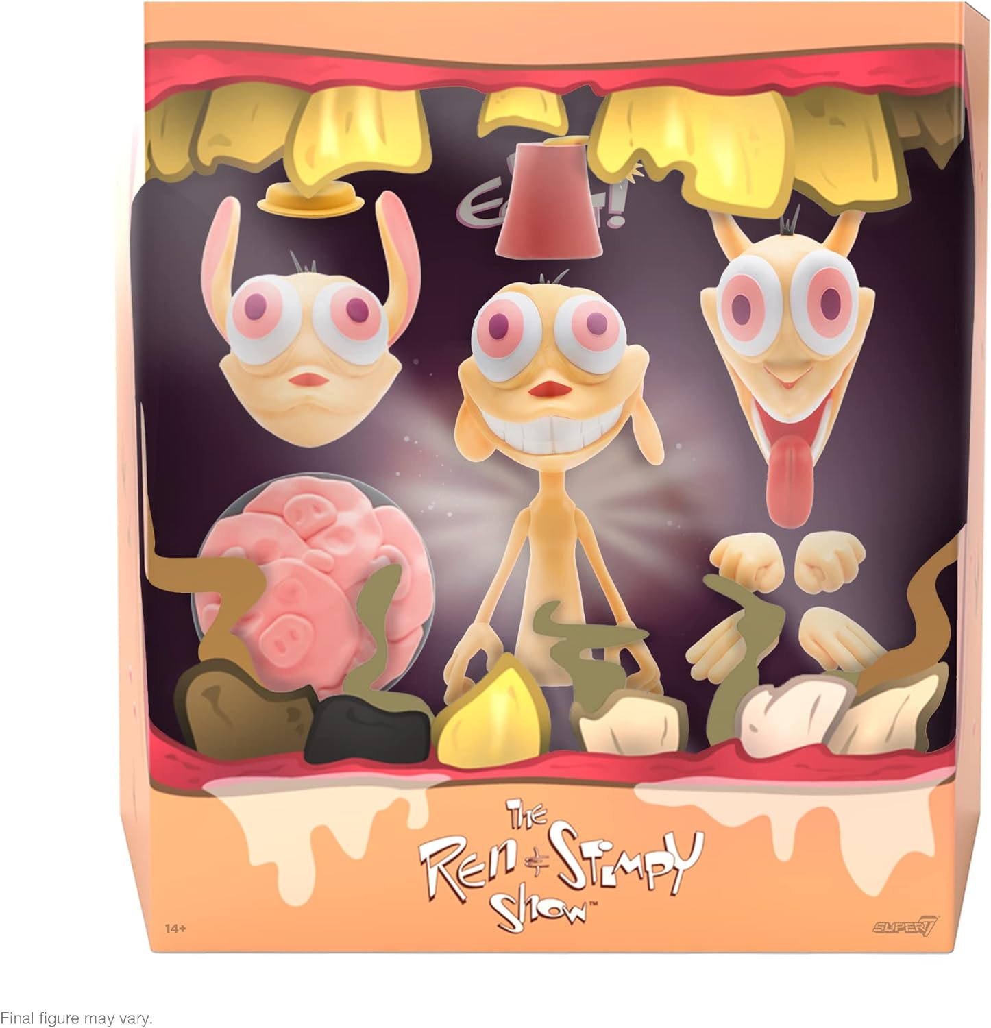 Super7 Ren and Stimpy Ren - ULTIMATES! 7 in Action Figure
