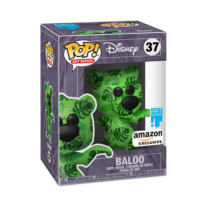 Funko POP! Artist Series: DTV - Disney - Baloo - Amazon Exclusive - Collectable Vinyl Figure - Includes Premium Plastic Protector Display Case - Gift Idea - Official Merchandise