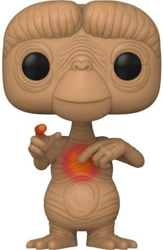 Funko Pop! Movies: E.T. 40th - E.T. With - Glow In the Dark Heart - E.T. the Extra Terrestrial - Collectable Vinyl Figure - Gift Idea - Official Merchandise - Toys for Kids & Adults - Movies Fans