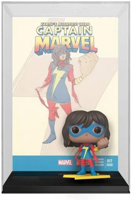 Funko Pop! Comic Cover: Marvel - Kamala Khan - Collectable Vinyl Figure - Gift Idea - Official Merchandise - Toys for Kids & Adults - Movies Fans - Model Figure for Collectors and Display