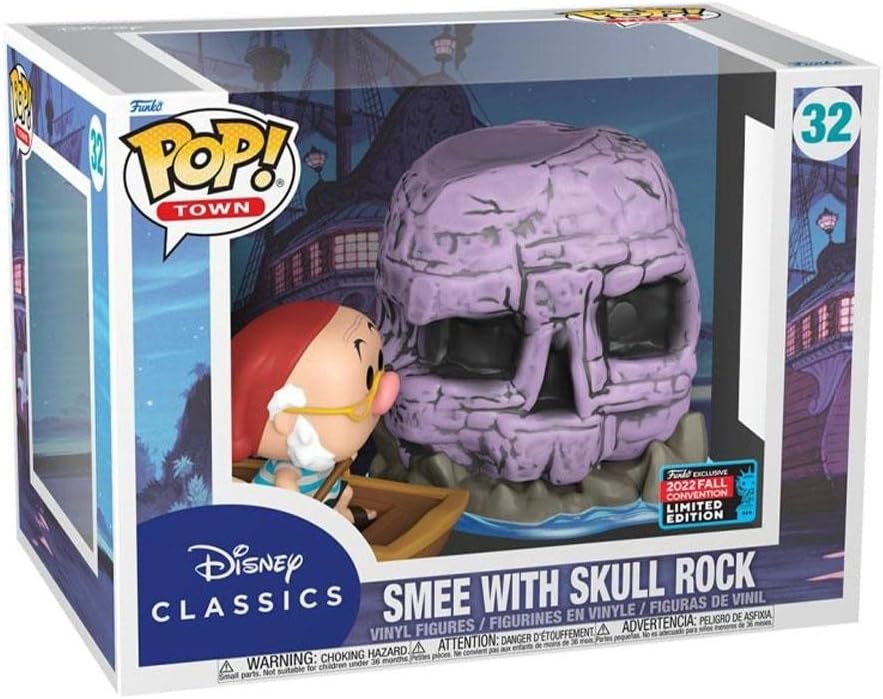 Funko Disney Peter Pan POP! Town Vinyl figurine Skull Rock w/Smee 9 cm