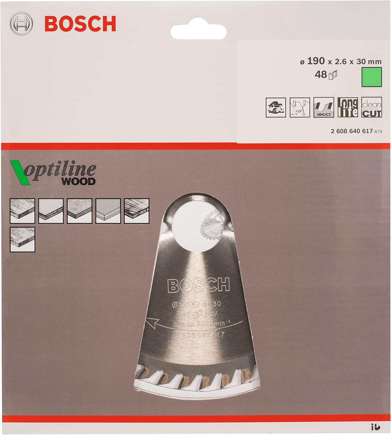 BOSCH 2608640617 Kreissageblatt fur Holz