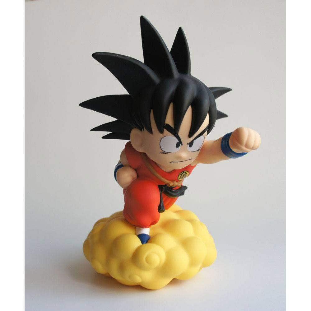 Plastoy SAS-RD-RS530907 SD Toys - Hucha 3D Dragon Ball (Goku en Nube) Fabricado en PVC Tamaño: 22 x 22 x 18 cm, Multicolor, Talla única (PLA80108