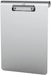 MAUL MAULmedic clipboard for Hanging, Writing Board, DIN A4 high, anodised Aluminium/Stainless Steel, Plate Thickness 0.12 cm, clamp Width 0.8 cm, Silver