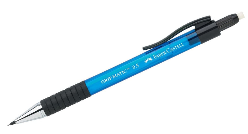 Faber Castell 0.5 mm 137551"Grip Matic 1375" Mechanical Pencil - Blue