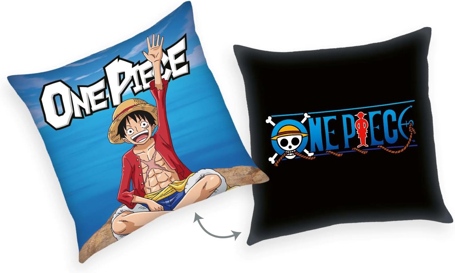 One Piece Kissen 3er-Pack Characters 40 x 40 cm