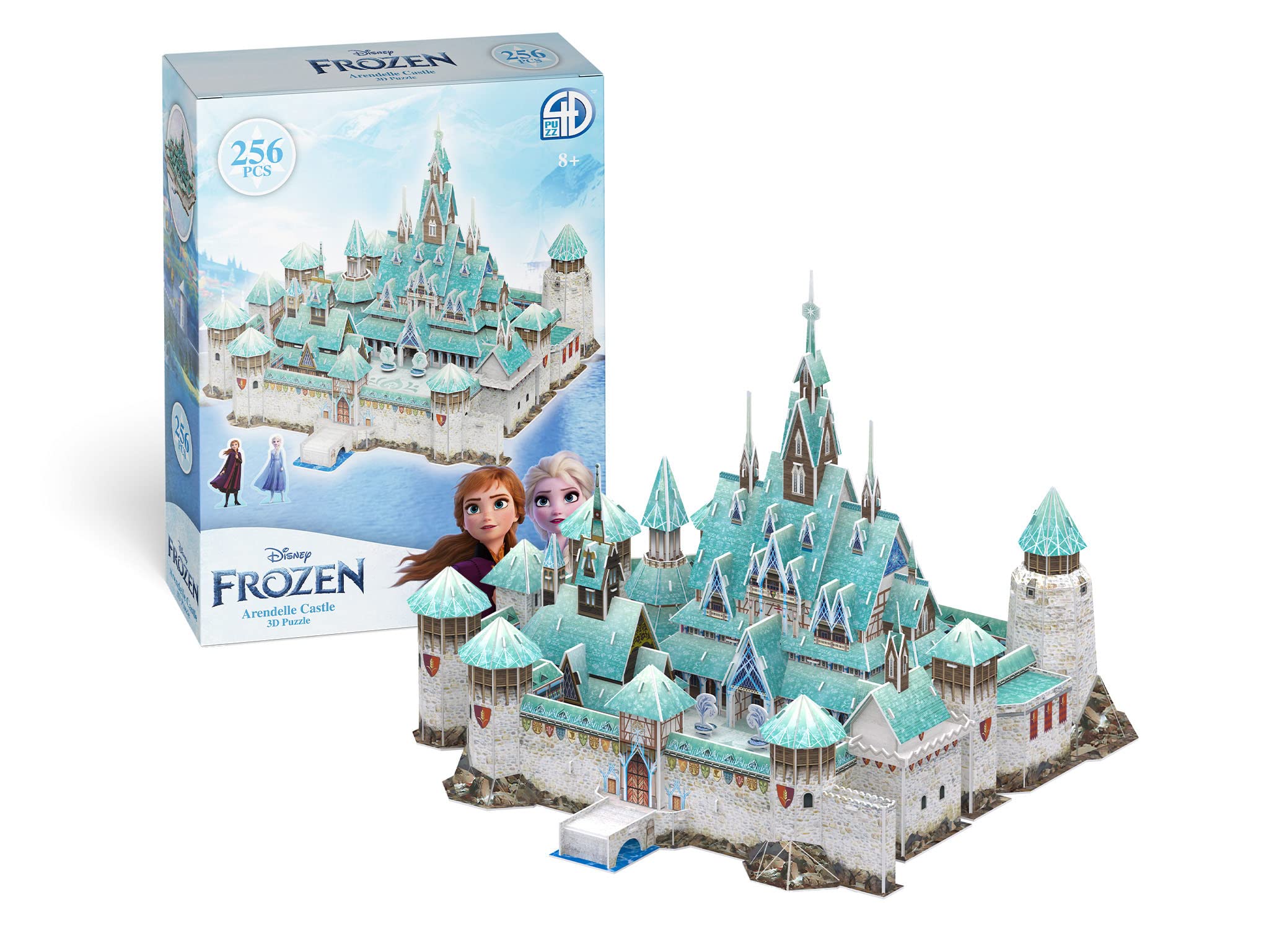Revell 314 Discover The Disney Frozen World as a 3D Puzzle, Craft Fun for a Whole Family, Coloured