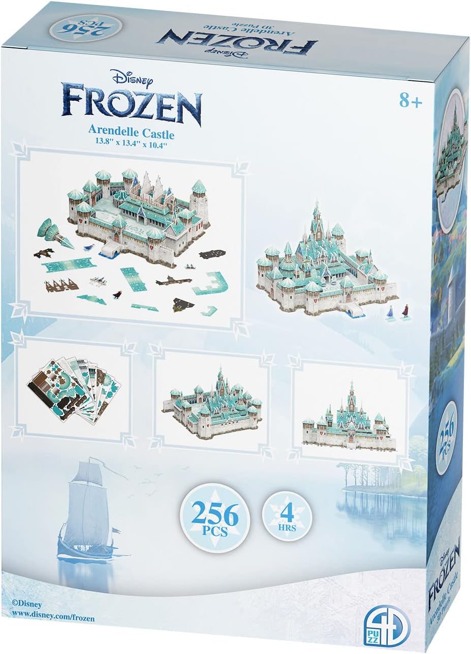 Revell 314 Discover The Disney Frozen World as a 3D Puzzle, Craft Fun for a Whole Family, Coloured