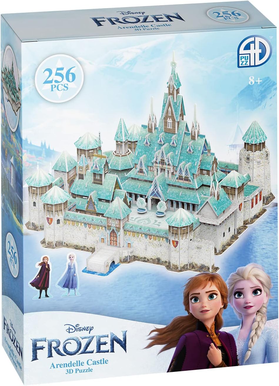 Revell 314 Discover The Disney Frozen World as a 3D Puzzle, Craft Fun for a Whole Family, Coloured