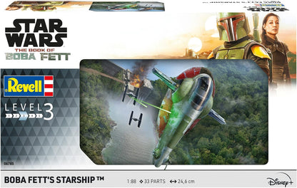 Revell 06785 Star Wars: The Book of Boba Fett - Boba Fett's Starship™ 1:88 Scale Unbuilt/Unpainted Plastic Model Kit