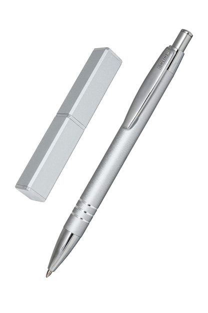 ONLINE ballpoint pen graphite, black writing color, colour silver