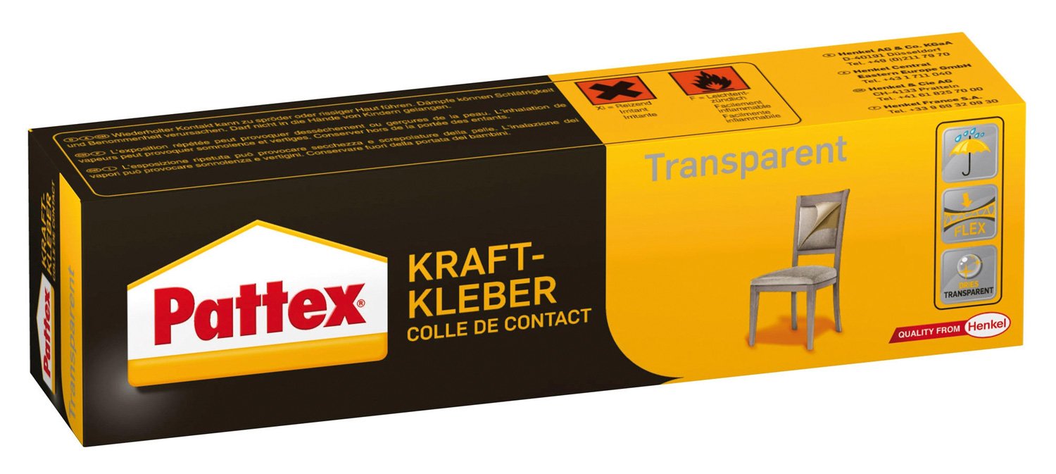 Pattex Kraftkleber Transparent Alleskleber 50,0 g