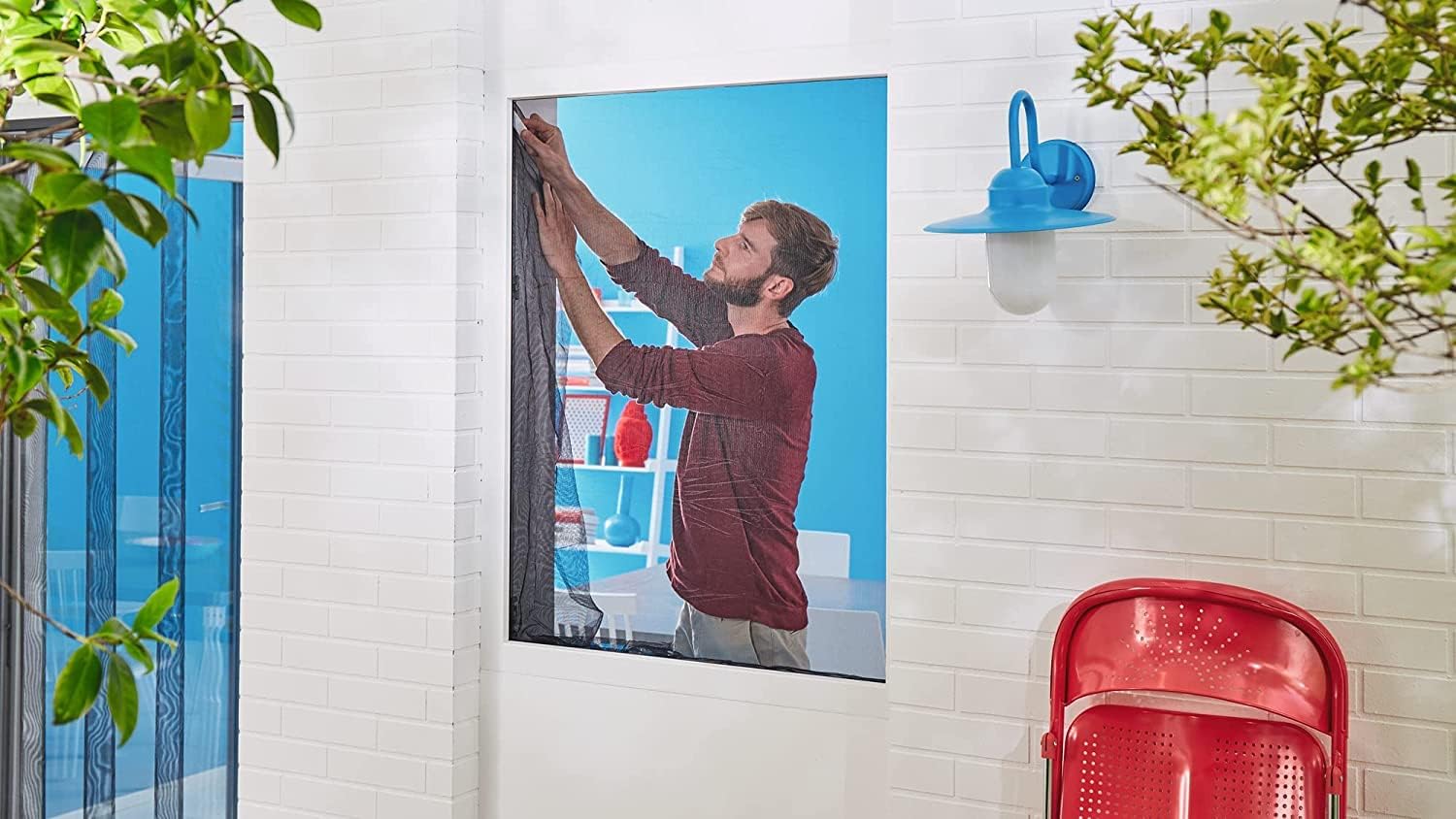 tesa Fliegengitter Insect Stop COMFORT weiB