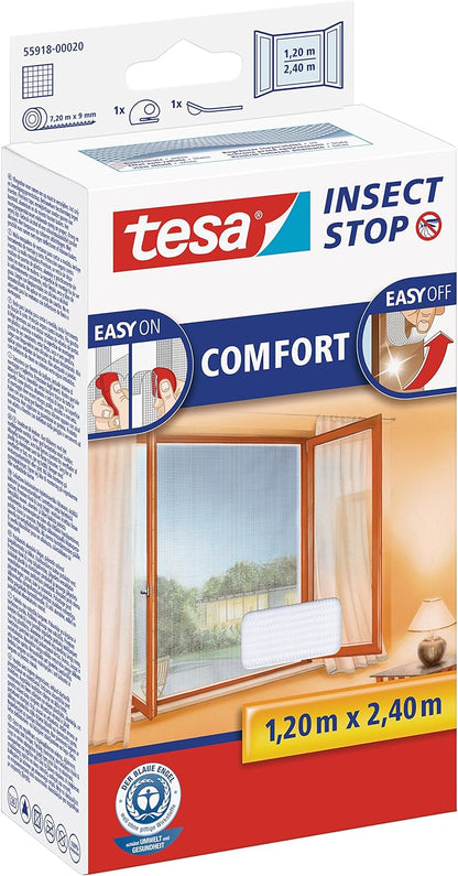 tesa Fliegengitter Insect Stop COMFORT weiB