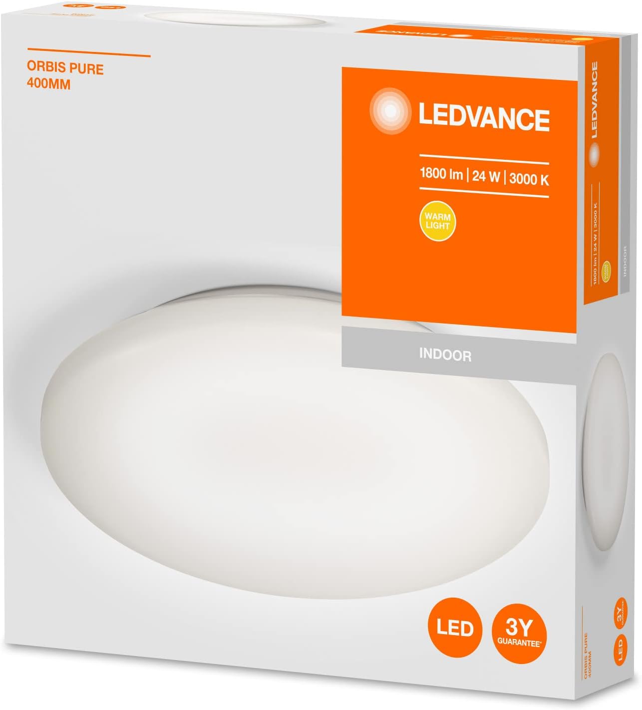 LEDVANCE ORBIS Pure Deckenleuchte weiB 24 W