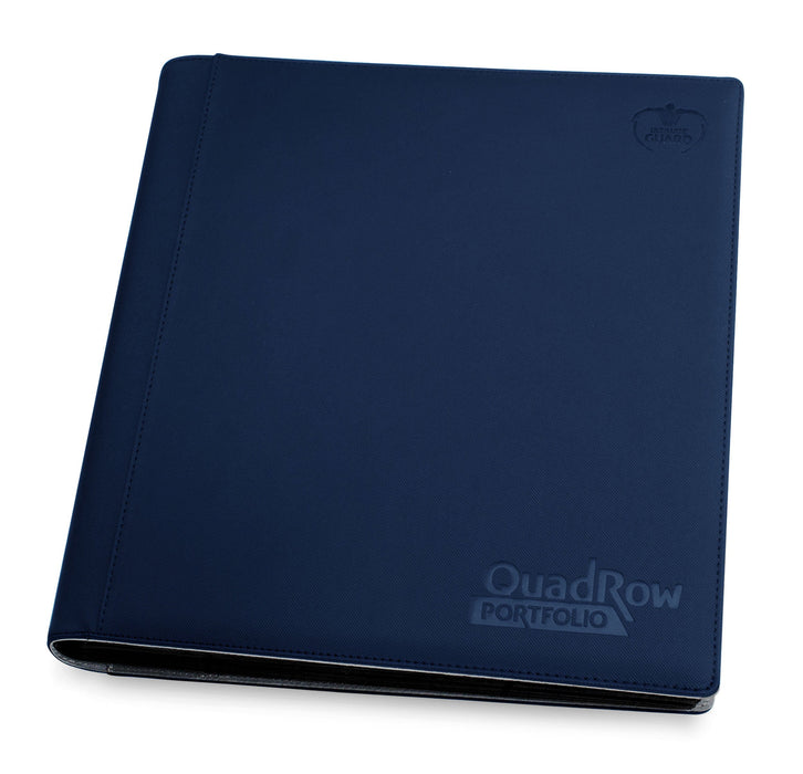 Ultimate Guard UGD010425 Pocket QuadRow XenoSkin Portfolio, Dark Blue